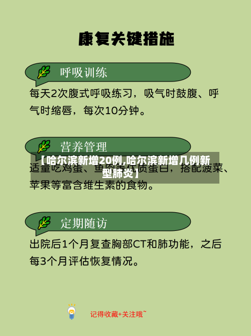 【哈尔滨新增20例,哈尔滨新增几例新型肺炎】-第1张图片