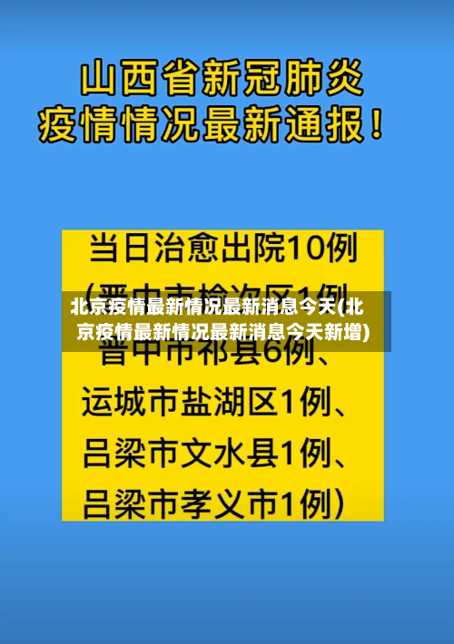 北京疫情最新情况最新消息今天(北京疫情最新情况最新消息今天新增)-第1张图片