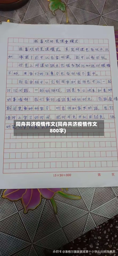 同舟共济疫情作文(同舟共济疫情作文800字)-第1张图片